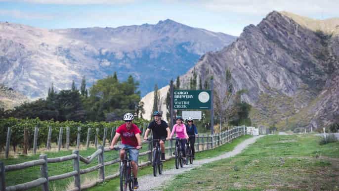 arrowtown and gibbston valley selfguided bike tour