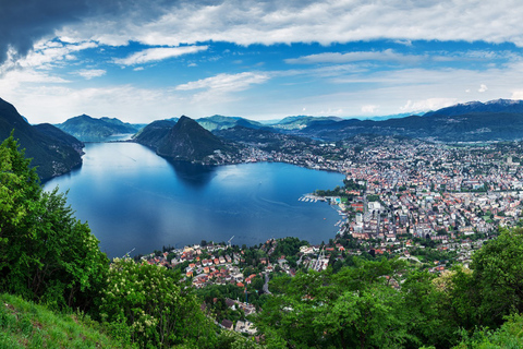 Von Mailand: Ganztagestour nach Como, Lugano und Bellagio