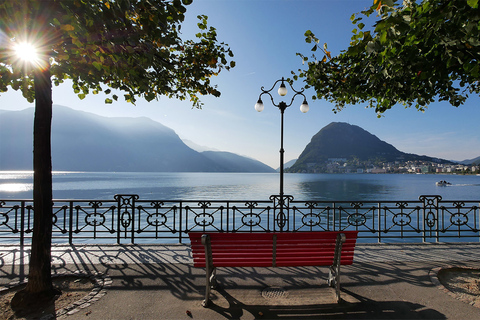 Von Mailand: Ganztagestour nach Como, Lugano und Bellagio