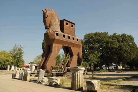 Canakkale: Ganztägige Tour nach Troja und Gallipoli