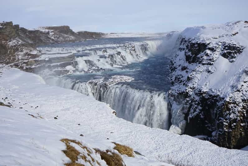 Golden Circle Waterfall Tour: Volcano Crater & Blue Lagoon | GetYourGuide