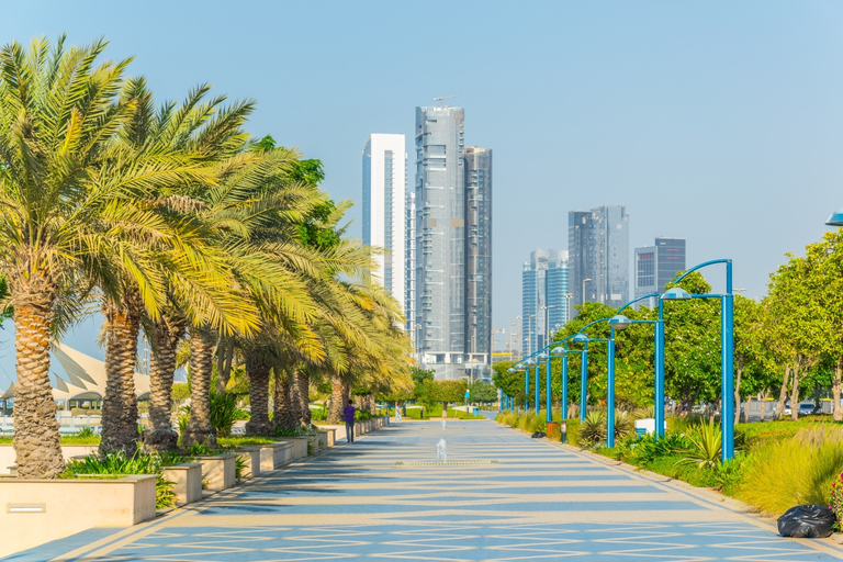 De Dubaï: visite culturelle de la ville d'Abu DhabiVisite partagée en anglais