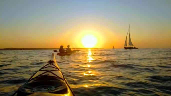 cartagena sunset sea kayaking tour