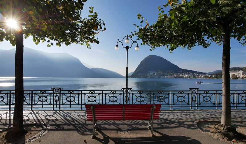 Desde Como: Excursión de un día a Lugano y Bellagio con crucero por el Lago de Como