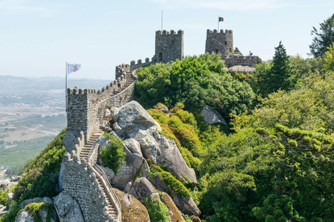 Lisbon: Sintra, Pena Palace, Moorish Castle & Regaleira Tour