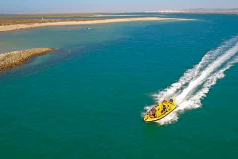 From Faro: Ria Formosa Hop-On Hop-Off Island Tour
