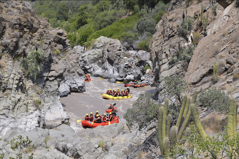 From Santiago: Rafting in the Maipo Canyon Meeting Point at Rafting Ruta Vertical in San José del Maipo