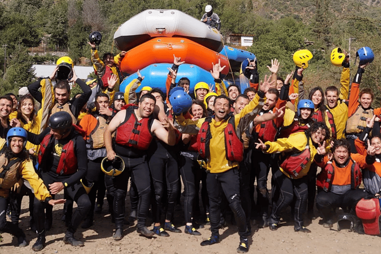 From Santiago: Rafting in the Maipo Canyon Meeting Point at Rafting Ruta Vertical in San José del Maipo