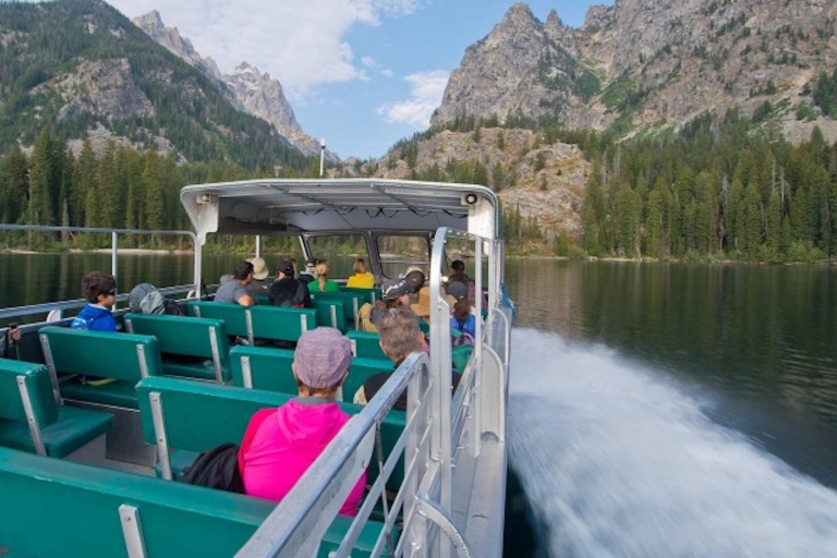 Park Narodowy Grand Teton: całodniowa wycieczka z przejażdżką łodziąCałodniowa wycieczka Grand Teton z przejażdżką łodzią po jeziorze Jenny