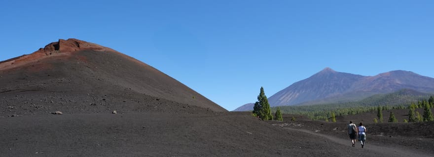 Tenerife : Sentier entre les volcans dans la Réserve Naturelle du Chinyero