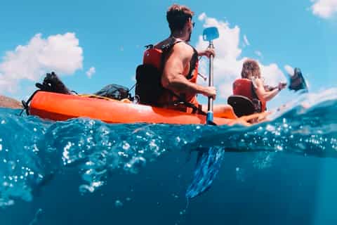 Ceiba, PR: Culebra Kayak & Snorkel Tour with Ferry Tickets