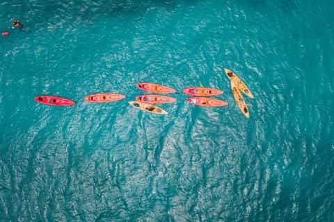 Ceiba, PR: Culebra Kayak & Snorkel Tour with Ferry Tickets