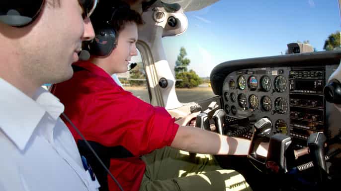 hobart introductory flying lesson