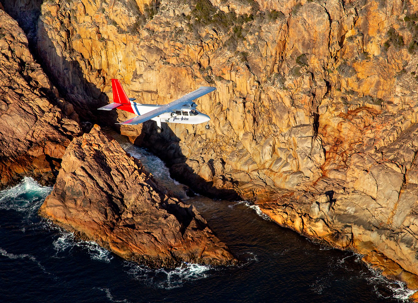 Wineglass Bay og Maria Island Scenic Flight Experience