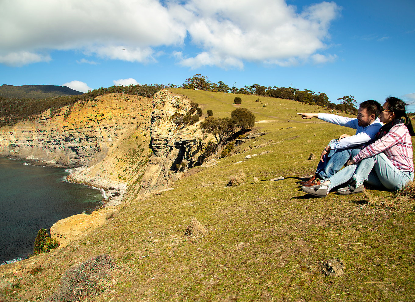 Wineglass Bay og Maria Island Scenic Flight Experience