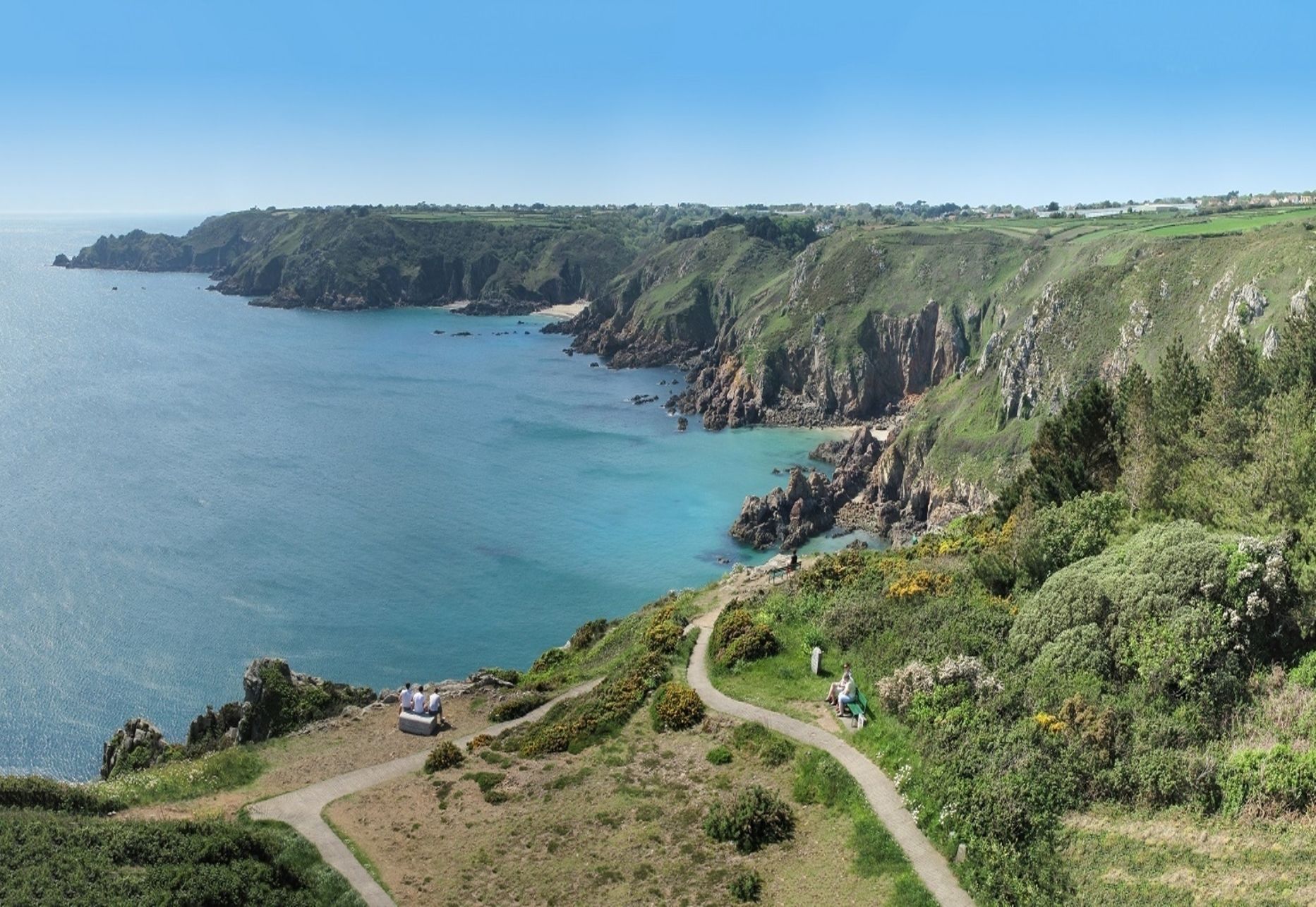 Guernsey: Halbtagestour Kleingruppentour Highlights an der Küste