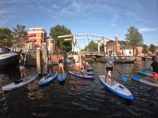 Amsterdam : excursion de 2 heures en Stand Up Paddle Board