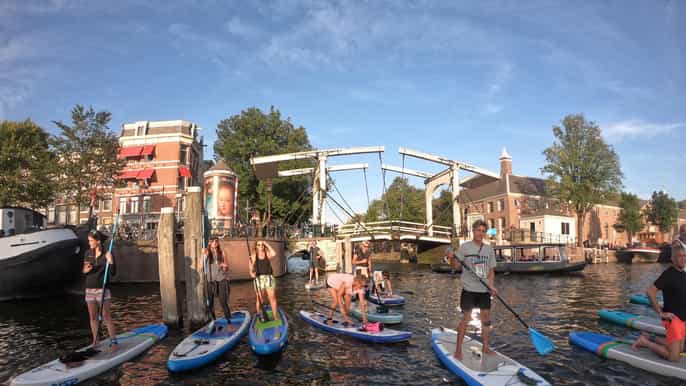 amsterdam 2hour stand up paddle board tour