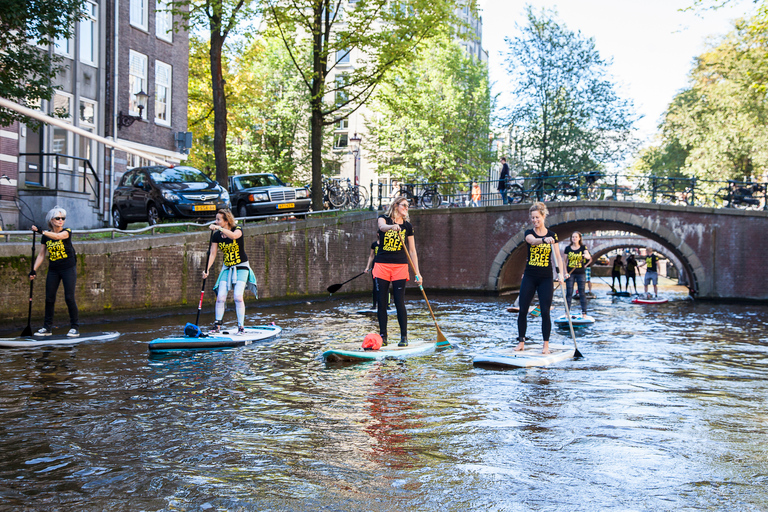 Amsterdam : visite de 2 heures en stand up paddle