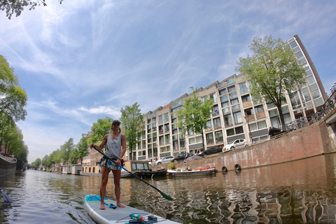 Amsterdam: 2-stündige Stand Up Paddle Board Tour