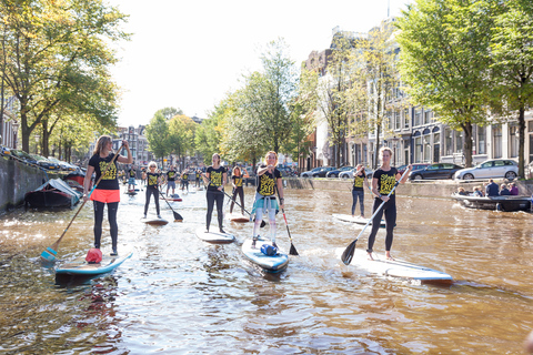 Amsterdam: 2-stündige Stand Up Paddle Board Tour