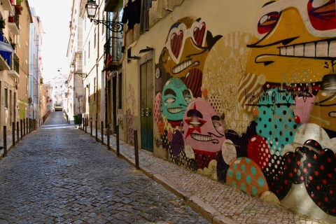 Lissabon: Bairro Alto en Principe Real City Discovery GameOntdekkingsspel in het Portugees