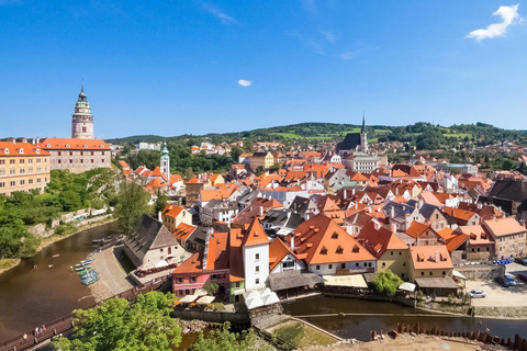 Prague: transfert touristique à Vienne via Cesky Krumlov