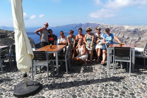 Santorini: tour privado de destinos populares con guíaOpción estándar