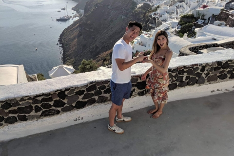 Santorini: tour privado de destinos populares con guíaOpción estándar