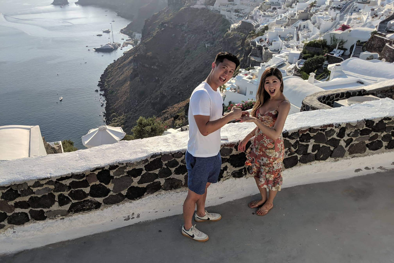 Santorini: populaire bestemmingen privétour met gidsStandaard Optie: