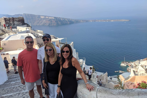 Santorini: tour privado de destinos populares con guíaOpción estándar