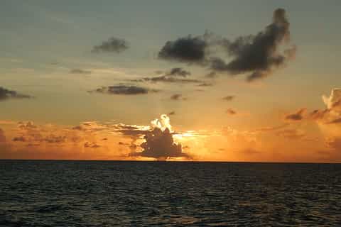 Simpson Bay: Lambada Sunset Cruise of Saint Martin