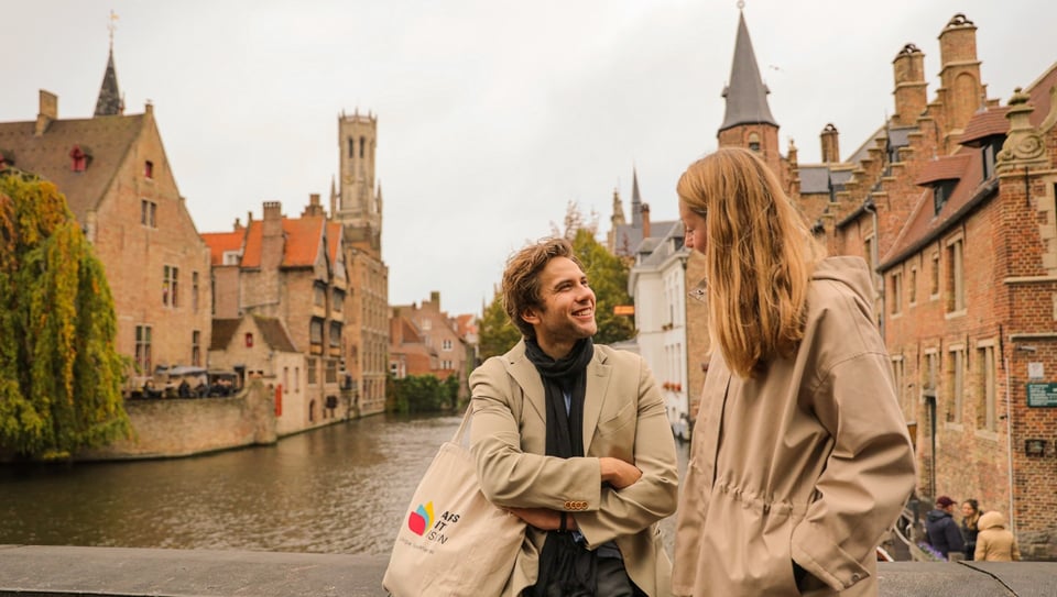 Da Parigi: Escursione di un giorno a Bruges con crociera stagionale opzionale