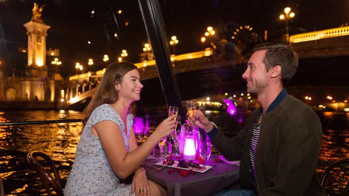 from paris dinner cruise on the magical river seine