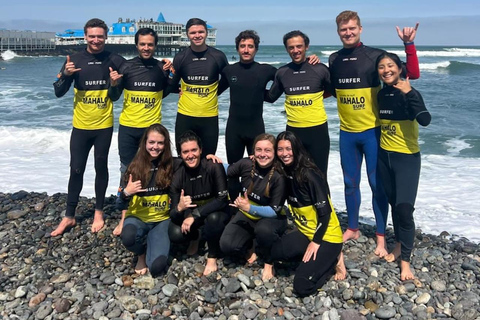 Lima: Surf Lesson at Playa Makaha in Miraflores Lima: Group Surf Lesson at Playa Makaha in Miraflores
