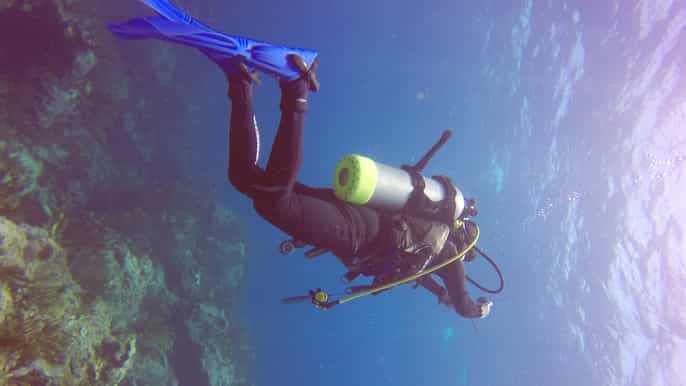 discover scuba diving on st. maarten
