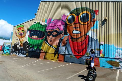 Honolulu: Street Art and Waterfront Hoverboarding Tour