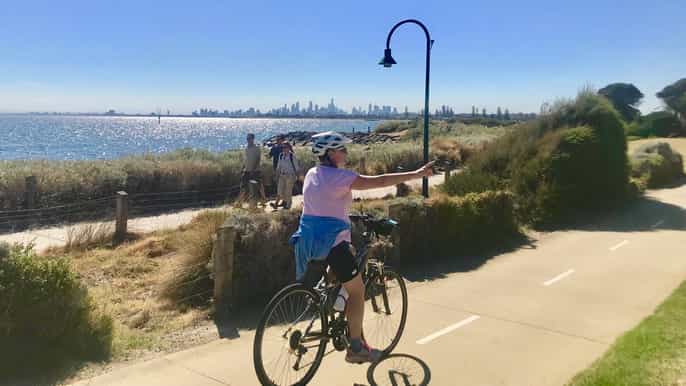 melbourne baysideradtour mit erfrischungen