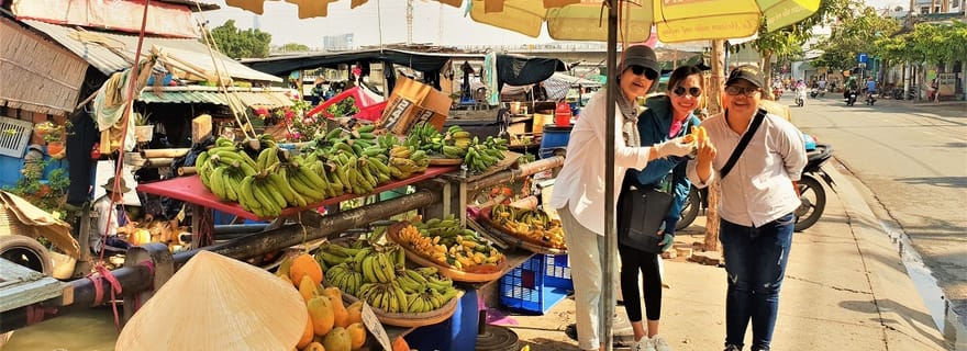 Ho Chi Minh Ville : Visite des marchés matinaux de Saigon en moto