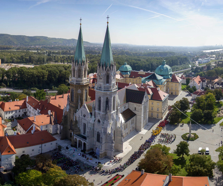 Klosterneuburg: Entrada a la Abadía de Klosterneuburg