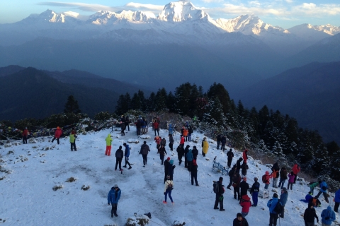Pokhara: privézwembad Hill Trek met accommodatie en maaltijden
