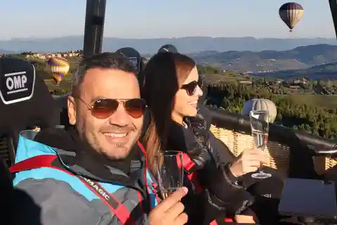 Au départ de Florence : Vol de luxe en montgolfière