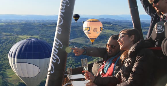 From Florence: Luxury Hot-Air Balloon Ride