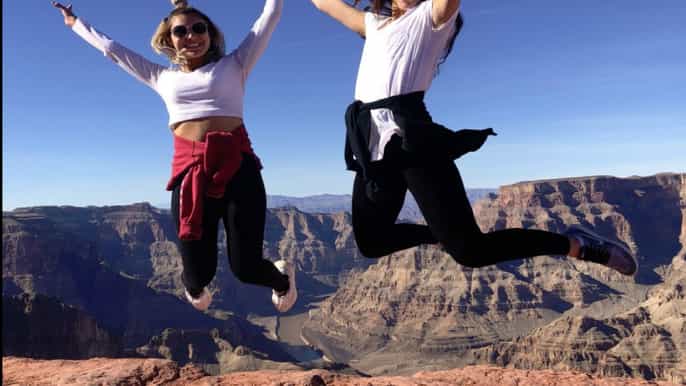 las vegas visite en petit groupe du skywalk du grand canyon avec repas