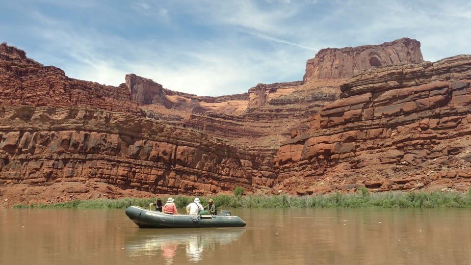 Moab Calm Water Cruise In Inflatable Boat On Colorado River GetYourGuide   145 