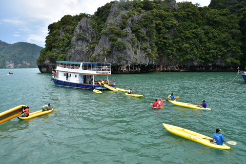 Phuket: Hong by Starlight z Sea Cave Kayak i Loi KrathongWycieczka grupowa