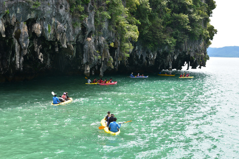 Phuket: Hong by Starlight with Sea Cave Kayak & Loi Krathong Group Tour