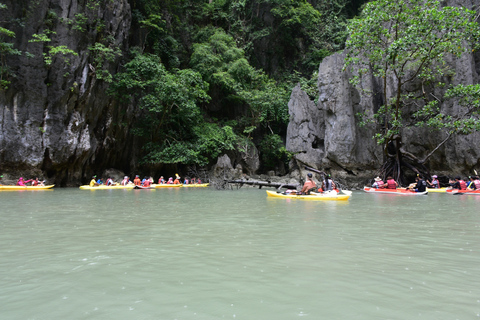 Phuket: Hong by Starlight with Sea Cave Kayak & Loi Krathong Group Tour