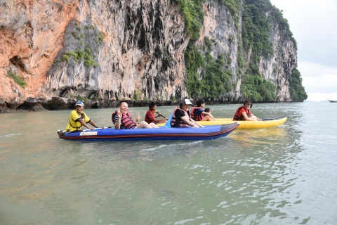 Phuket: Hong by Starlight con Sea Cave Kayak y Loi KrathongTour grupal