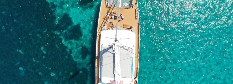 Cannes : demi-journée en catamaran